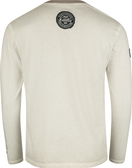 T-shirt manches longues  de Rock Rebel by EMP - Skulls & Details - M à XL - pour Homme - gris - Rock Rebel by EMP - View 2