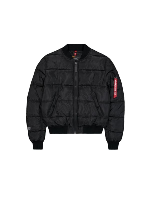 Bomber  de Alpha Industries - MA-1 Logo Puffer - S à XXL - pour Homme - noir - alpha industries