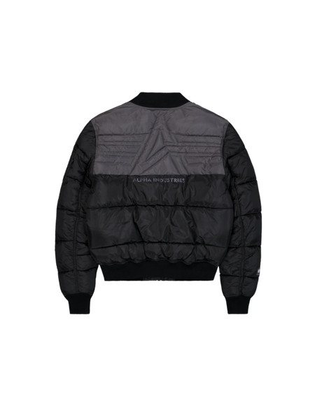 Bomber  de Alpha Industries - MA-1 Logo Puffer - S à XXL - pour Homme - noir - alpha industries - View 2