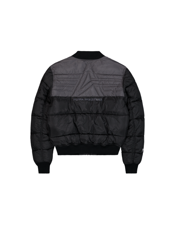 Bomber  de Alpha Industries - MA-1 Logo Puffer - S à XXL - pour Homme - noir - alpha industries - View 2