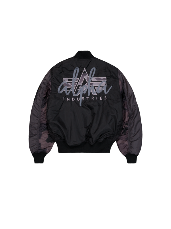Bomber  de Alpha Industries - MA-1 Camo BE - S à XXL - pour Homme - noir - alpha industries - View 2