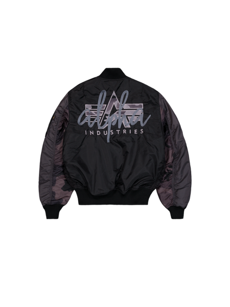 Bomber  de Alpha Industries - MA-1 Camo BE - S à XXL - pour Homme - noir - alpha industries - View 2
