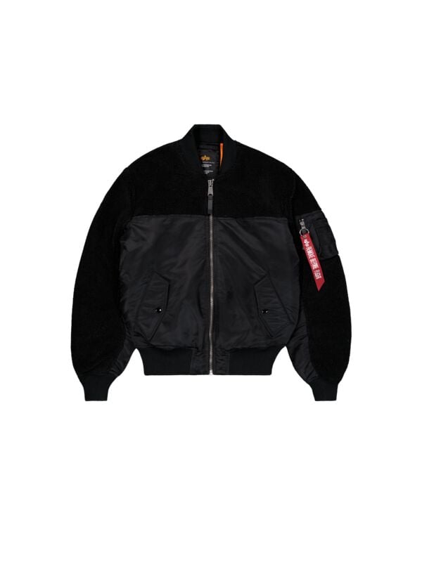 Bomber  de Alpha Industries - MA-1 Teddy Bomber - S à XXL - pour Homme - noir - alpha industries