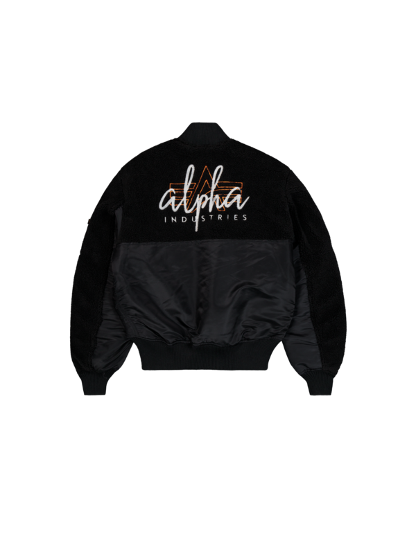 Bomber  de Alpha Industries - MA-1 Teddy Bomber - S à XXL - pour Homme - noir - alpha industries - View 2