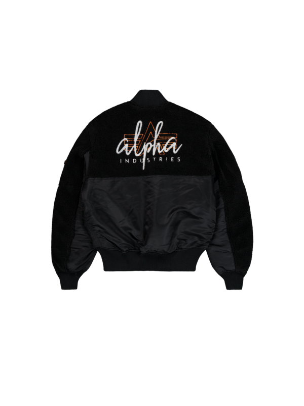 Bomber  de Alpha Industries - MA-1 Teddy Bomber - S à XXL - pour Homme - noir - alpha industries - View 2
