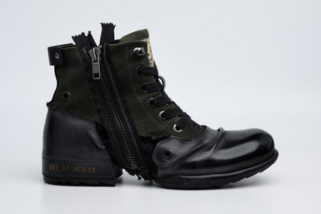 Bottes Rockabilly de Replay Footwear - Grip Limited - EU41 à EU46 - pour Homme - noir - Replay Footwear - View 2