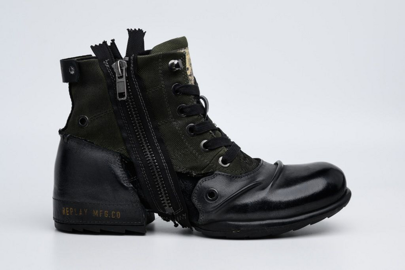Bottes Rockabilly de Replay Footwear - Grip Limited - EU41 à EU46 - pour Homme - noir - Replay Footwear - View 2