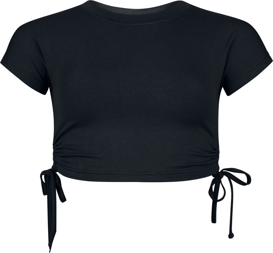 T-Shirt Manches courtes  de Innocent - Calantha - Crop Top - XS à 4XL - pour Femme - noir - innocent
