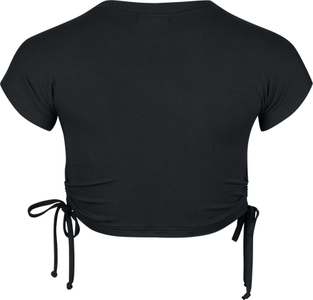 T-Shirt Manches courtes  de Innocent - Calantha - Crop Top - XS à 4XL - pour Femme - noir - innocent - View 2