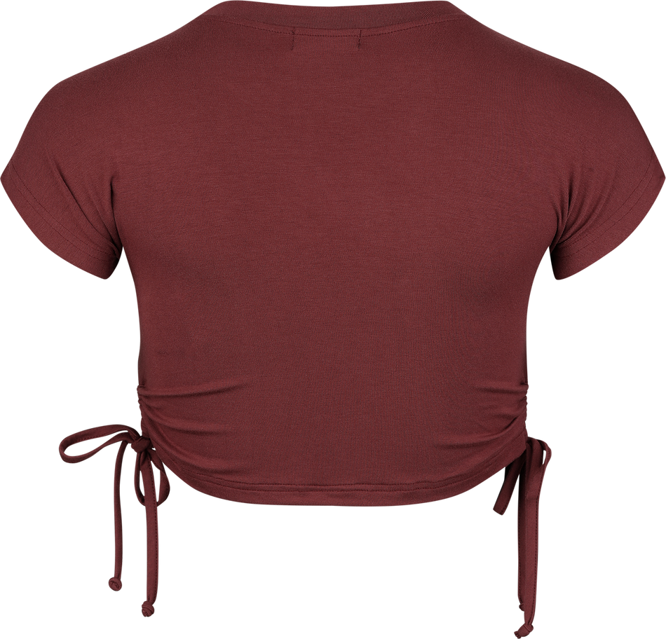 T-Shirt Manches courtes  de Innocent - Calantha - Crop Top - XS à 4XL - pour Femme - rouge - innocent - View 2