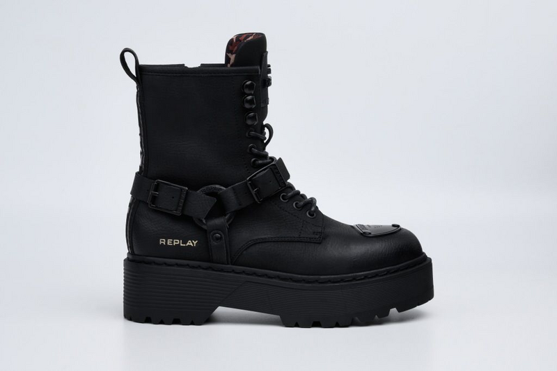Bottes  de Replay Footwear - LUISA BLOCK - EU36 à EU41 - pour Femme - noir - Replay Footwear - View 2