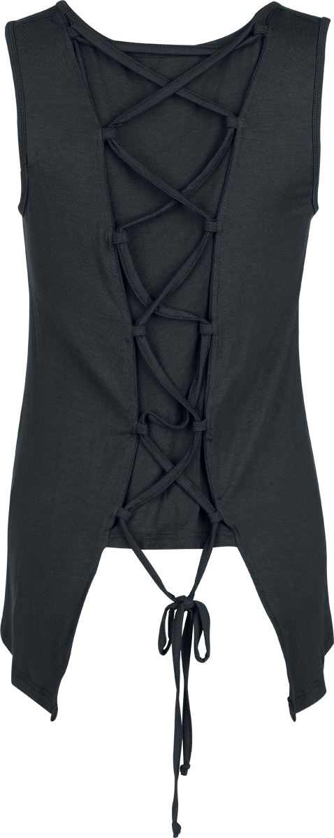 Top Gothic de Innocent - Ziva Top - S à XXL - pour Femme - noir - innocent - View 2
