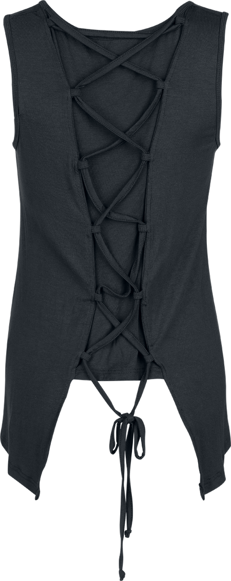 Top Gothic de Innocent - Ziva Top - S à XXL - pour Femme - noir - innocent - View 2