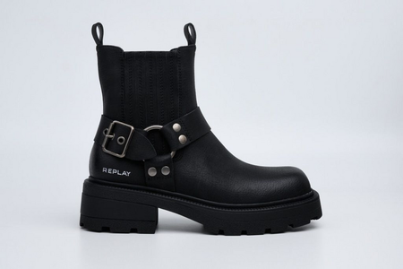 Bottes  de Replay Footwear - BRIGITTE MID - EU36 à EU41 - pour Femme - noir - Replay Footwear - View 2