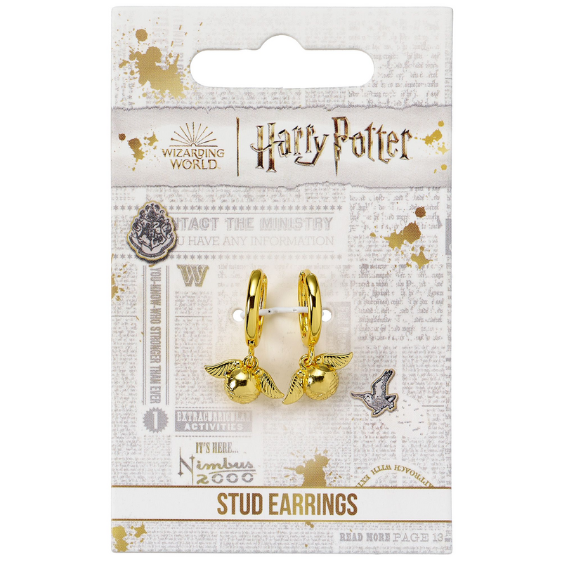 Boucles d'oreilles  de Harry Potter - Vif D'or - pour Femme - couleur or - Harry Potter - View 2