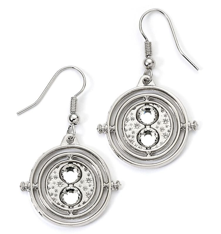 Boucles d'oreilles  de Harry Potter - Zeitumkehrer - pour Femme - couleur argent - Harry Potter