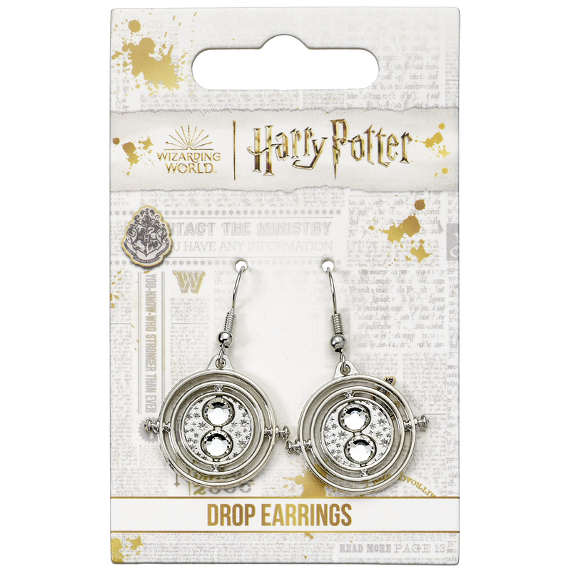 Boucles d'oreilles  de Harry Potter - Zeitumkehrer - pour Femme - couleur argent - Harry Potter - View 2