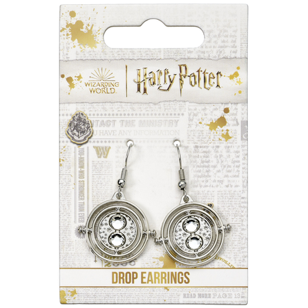 Boucles d'oreilles  de Harry Potter - Zeitumkehrer - pour Unisexe - couleur argent - Harry Potter - View 2