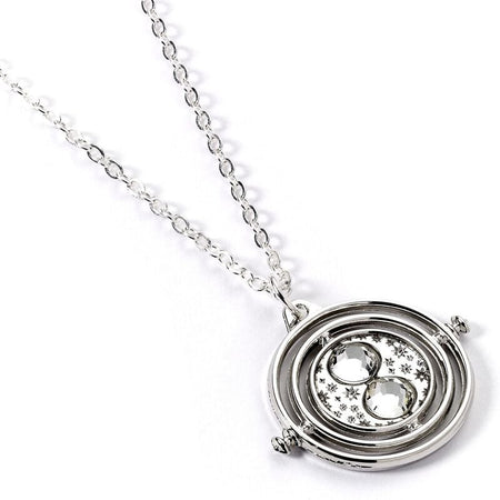 Collier  de Harry Potter - Zeitumkehrer - pour Femme - couleur argent - Harry Potter