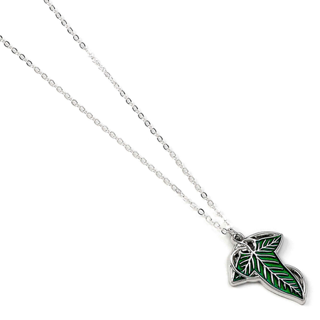 Collier  de Le Seigneur Des Anneaux - Feuille de Lorien - pour Unisexe - couleur argent - Le Seigneur Des Anneaux - View 2