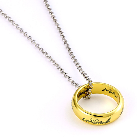 Collier  de Le Seigneur Des Anneaux - L'Anneau Unique - pour Unisexe - or-argent - Le Seigneur Des Anneaux - View 2