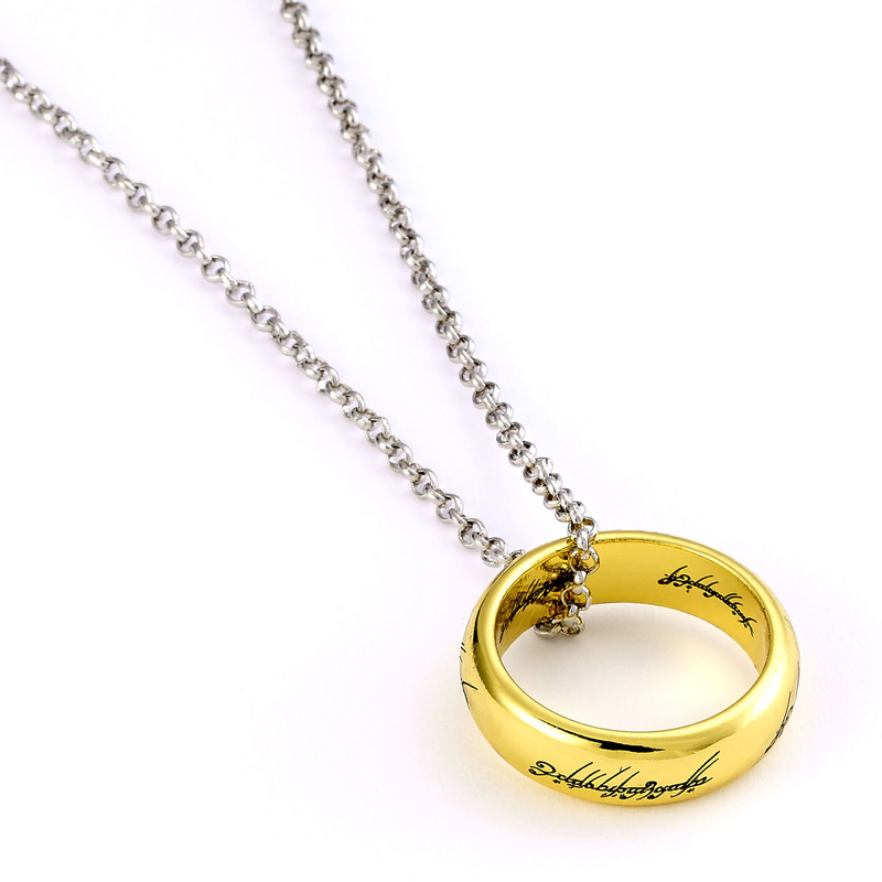 Collier  de Le Seigneur Des Anneaux - L'Anneau Unique - pour Unisexe - or-argent - Le Seigneur Des Anneaux - View 2