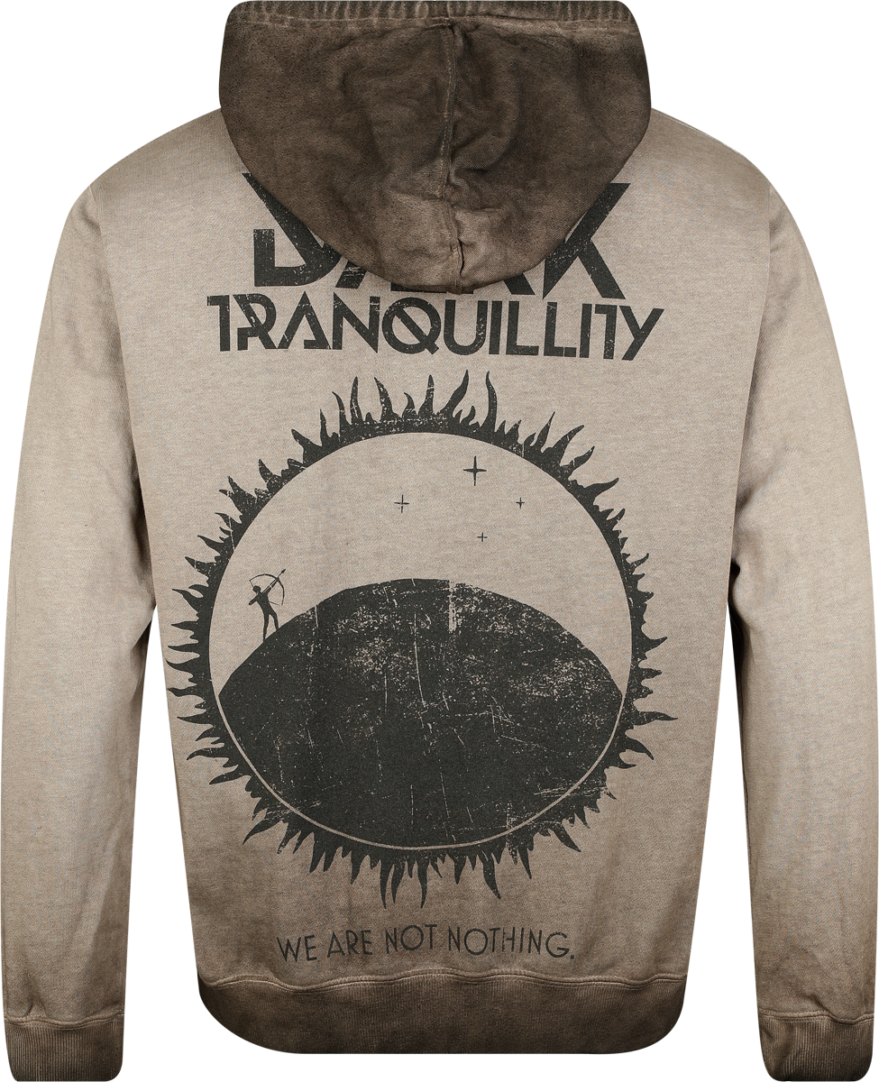 Sweat-shirt à capuche  de Dark Tranquillity - Not Nothing - S à XXL - pour Homme - marron - Dark Tranquillity - View 2