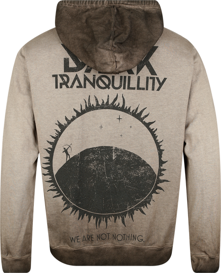 Sweat-shirt à capuche  de Dark Tranquillity - Not Nothing - S à XXL - pour Homme - marron - Dark Tranquillity - View 2