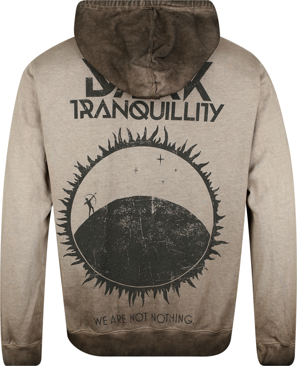 Sweat-shirt à capuche  de Dark Tranquillity - Not Nothing - S à XXL - pour Homme - marron - Dark Tranquillity - View 2