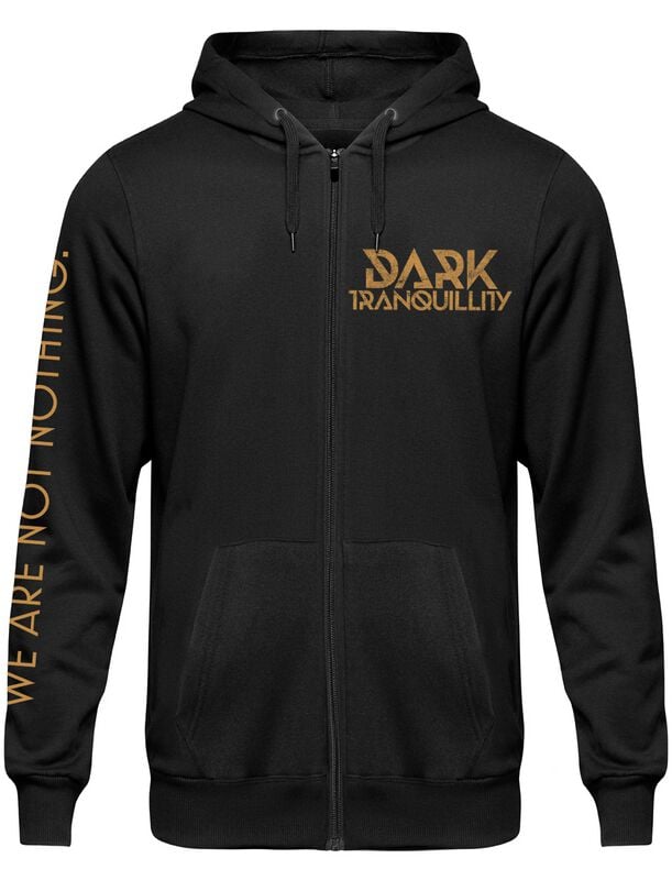 Sweat-shirt zippé à capuche  de Dark Tranquillity - Not Nothing - S à XXL - pour Homme - noir - Dark Tranquillity