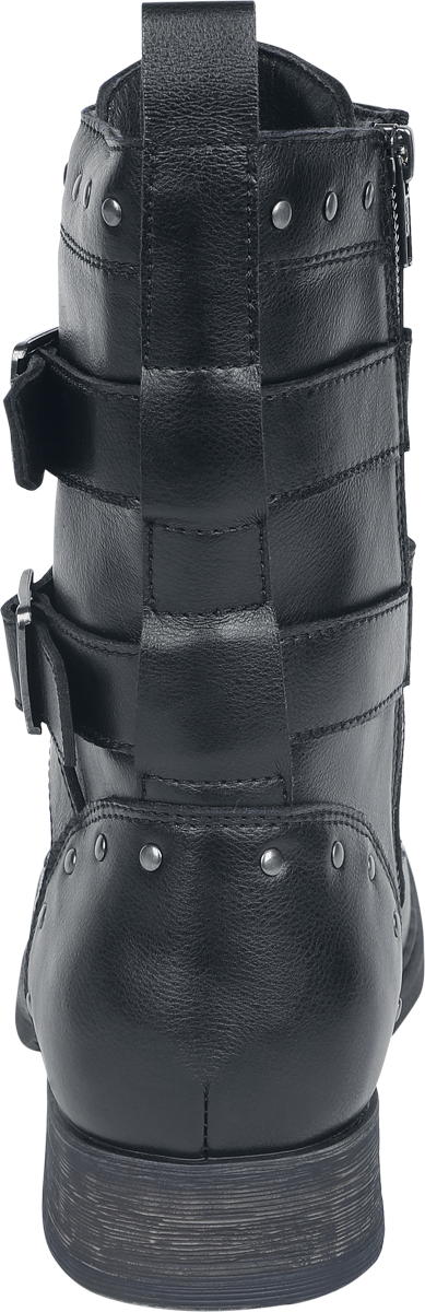 Bottes  de Rock Rebel by EMP - Bottines Biker - EU41 à EU47 - pour Homme - noir - Rock Rebel by EMP - View 2