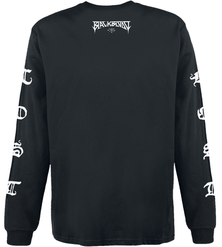 T-shirt manches longues  de Black Blood by Gothicana - Forever Lost - M à XXL - pour Homme - noir - Black Blood by Gothicana - View 2