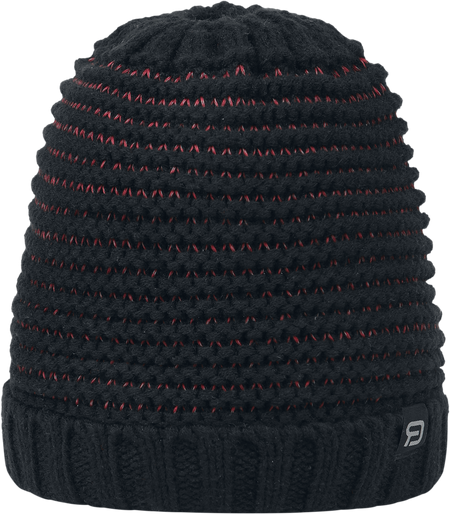 Bonnet  de RED by EMP - Snow and Cold - pour Unisexe - noir/rouge - RED by EMP - View 2