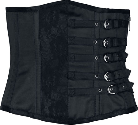 Ceinture Corset Gothic de Gothicana by EMP - Bound To Darkness - S à XXL - pour Femme - noir - Gothicana by EMP