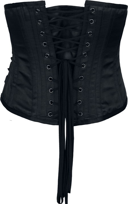 Ceinture Corset Gothic de Gothicana by EMP - Bound To Darkness - S à XXL - pour Femme - noir - Gothicana by EMP - View 2