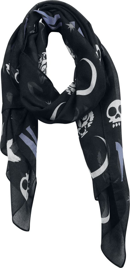 Foulard  de Wednesday - Nevermore - pour Femme - multicolore - Wednesday