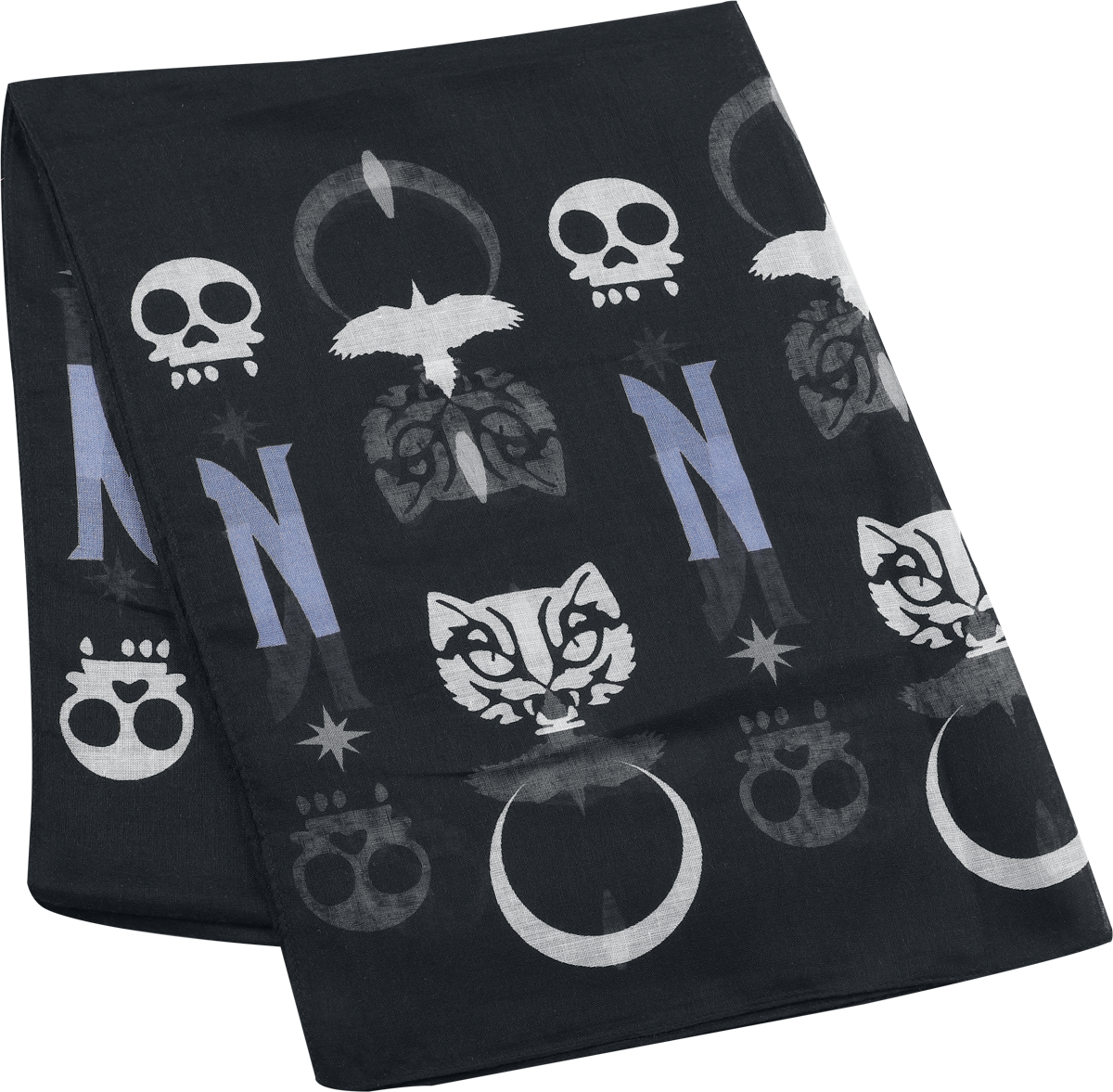 Foulard  de Wednesday - Nevermore - pour Femme - multicolore - Wednesday - View 2
