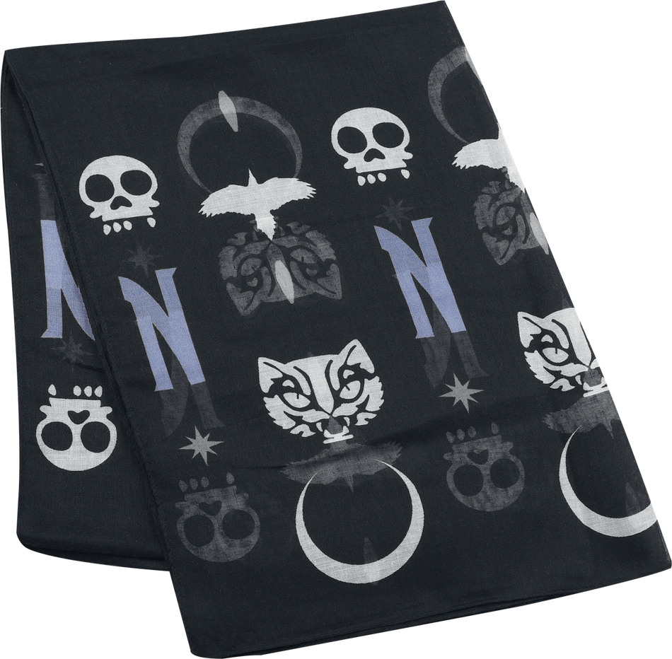 Foulard  de Wednesday - Nevermore - pour Femme - multicolore - Wednesday - View 2