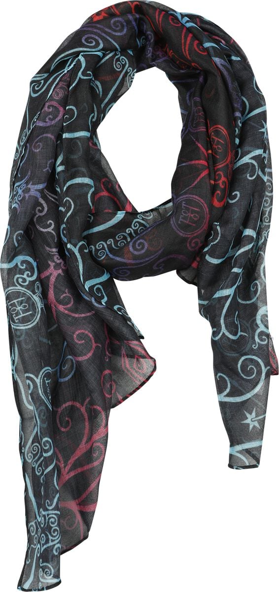 Foulard  de Harry Potter - Phoenix - pour Femme - multicolore - Harry Potter