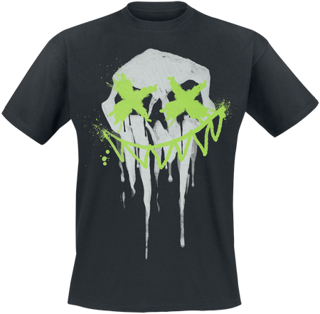 T-Shirt Manches courtes  de Outer Vision - Sharp Smile - T-Shirt - M à XXL - pour Homme - noir - Outer Vision - View 2