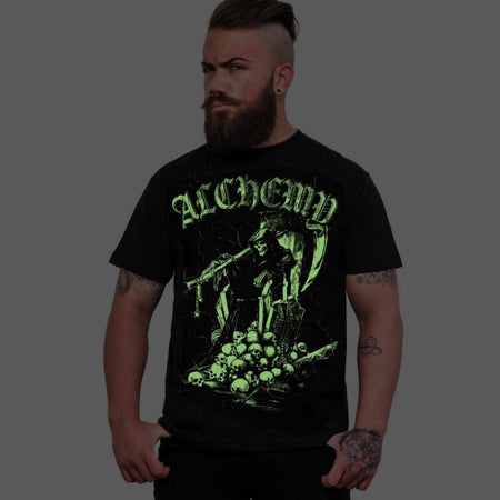 T-Shirt Manches courtes Gothic de Alchemy England - Harvester's Realm - T-Shirt Homme - M à XXL - pour Homme - noir - Alchemy England