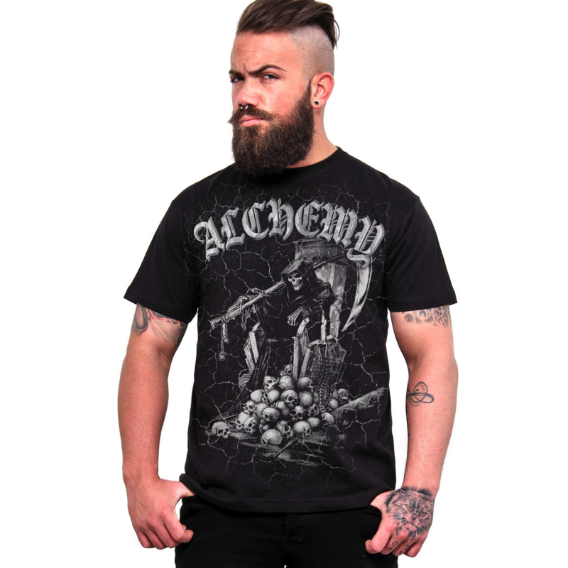 T-Shirt Manches courtes Gothic de Alchemy England - Harvester's Realm - T-Shirt Homme - M à XXL - pour Homme - noir - Alchemy England - View 2