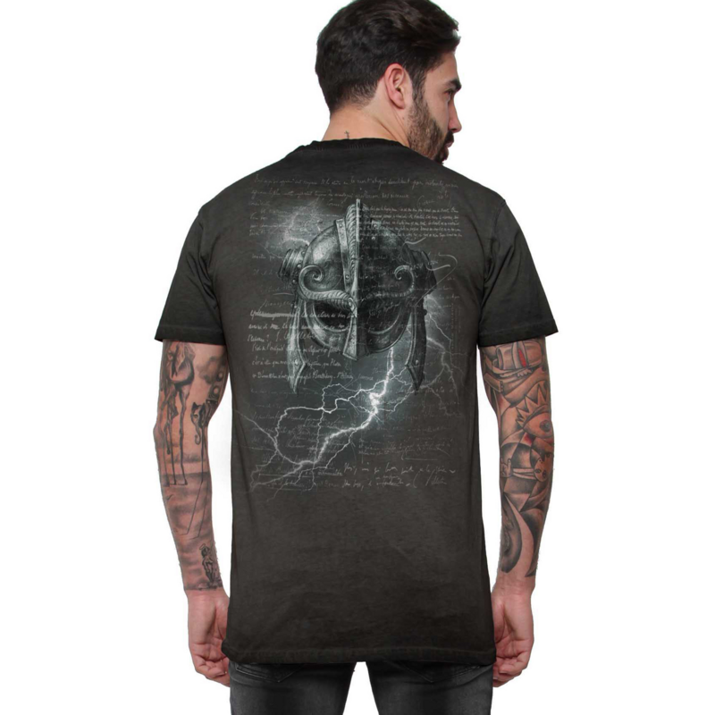 T-Shirt Manches courtes  de Alchemy England - Mjölnir - T-Shirt Homme - S à XXL - pour Homme - noir - Alchemy England - View 2