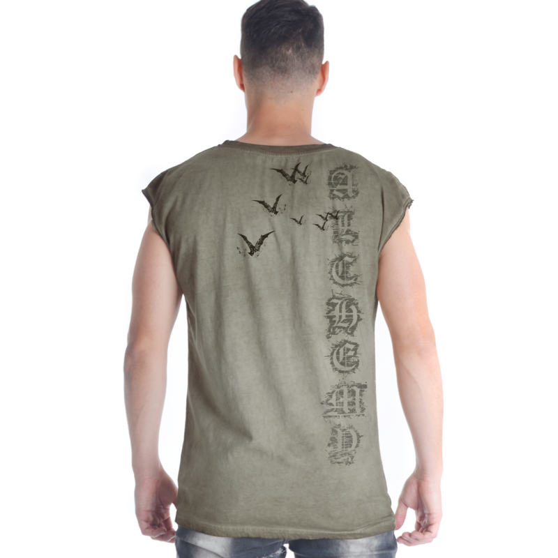 Débardeur Gothic de Alchemy England - Scream - Haut Homme - S à 4XL - pour Homme - vert - Alchemy England - View 2