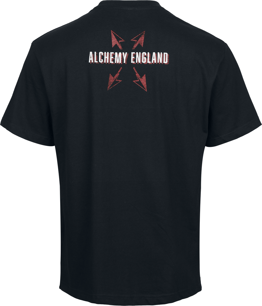 T-Shirt Manches courtes Gothic de Alchemy England - Dead Metal - T-Shirt Oversize - S à XXL - pour Homme - noir - Alchemy England - View 2