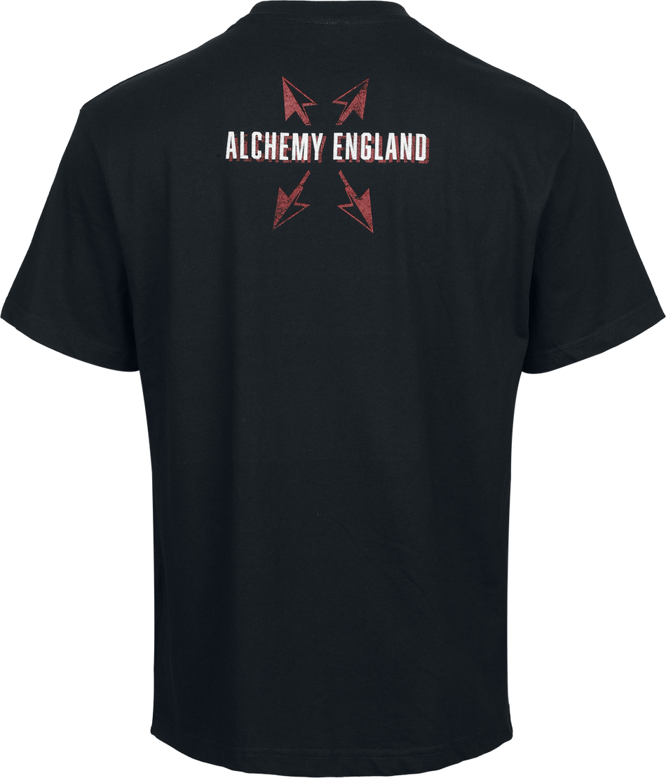 T-Shirt Manches courtes Gothic de Alchemy England - Dead Metal - T-Shirt Oversize - S à XXL - pour Homme - noir - Alchemy England - View 2