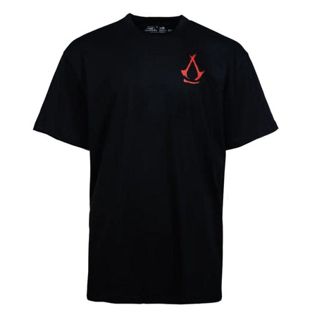 T-Shirt Manches courtes Gaming de Assassin's Creed - Shadows Crest - Oversize - S à XXL - pour Homme - noir - Assassin's Creed