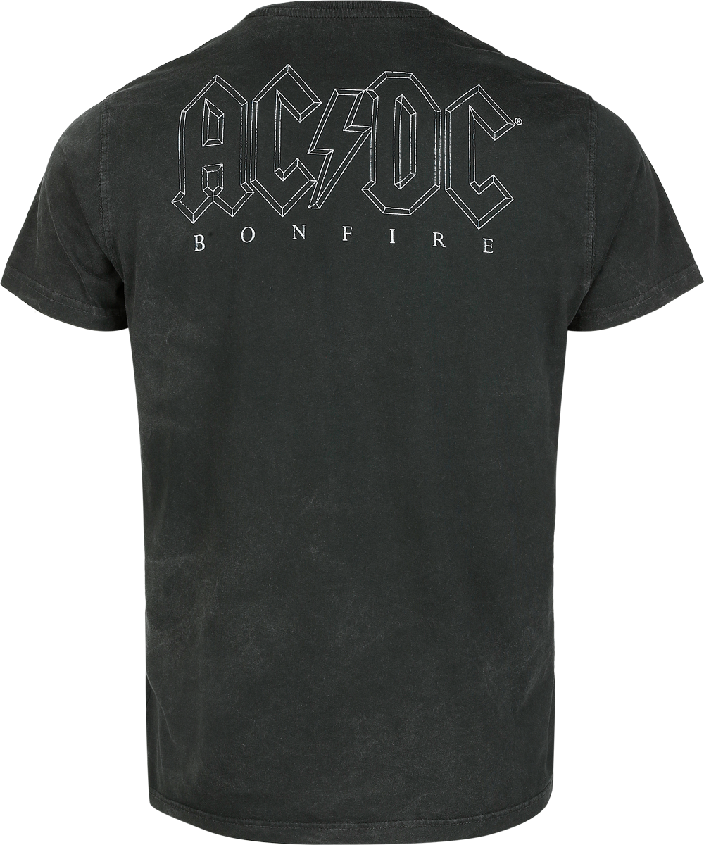 T-Shirt Manches courtes  de AC/DC - Bonfire - S à 4XL - pour Homme - gris - AC/DC - View 2