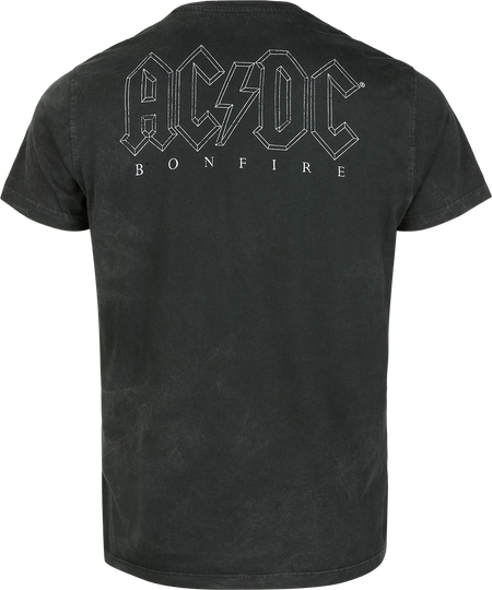 T-Shirt Manches courtes  de AC/DC - Bonfire - S à 4XL - pour Homme - gris - AC/DC - View 2