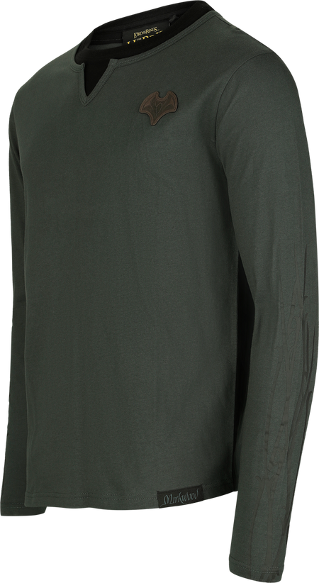 T-shirt manches longues  de Le Seigneur Des Anneaux - Le Hobbit - Collection Mirkwood - S à XXL - pour Homme - vert foncé - Le Seigneur Des Anneaux - View 2